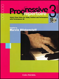 Progressive Repertoire piano sheet music cover Thumbnail